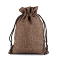 Linna Recyclable Linen Burlap Jewelry Packaging Bags 9*12cm Good Selling Envelope Pouches Gift Bags for Shopping on Sale