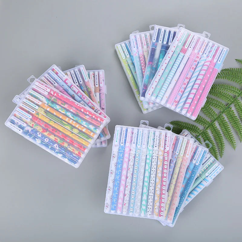 Office School Promotional Cartoon Cute 10pcs Gel Pen