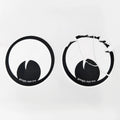 Personalised Abstract Anime Motion Security Stickers Destructible Eggshell Funny Wall Butterflies Custom Vinyl Petrol Chemical