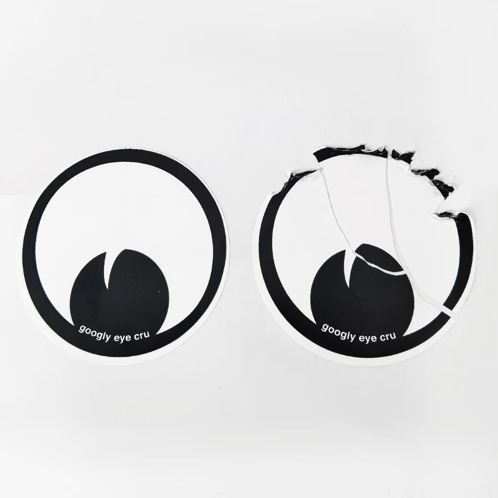 Personalised Abstract Anime Motion Security Stickers Destructible Eggshell Funny Wall Butterflies Custom Vinyl Petrol Chemical
