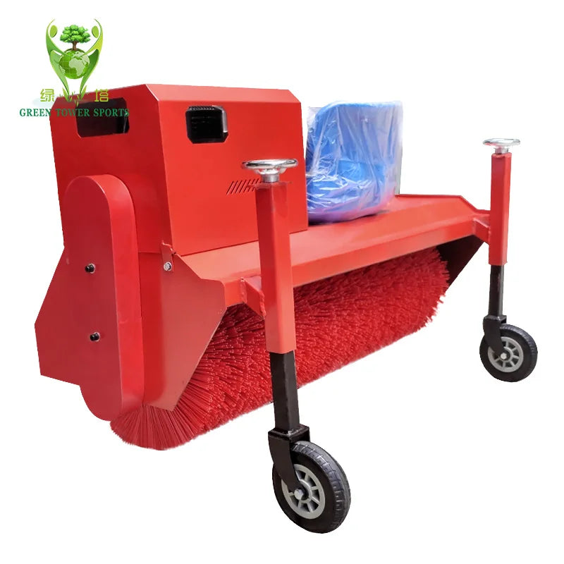 Artificial Turf Brushing and Cleaning Machine Synthetic Grass Sweeping Machine for Football Field Soccer Court