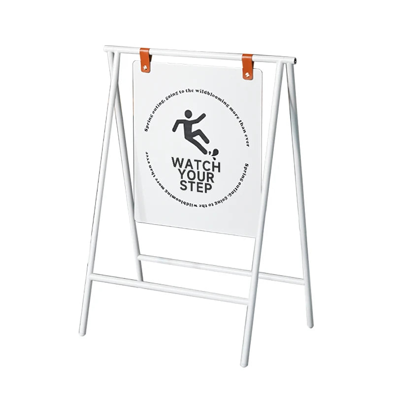Storefront Custom Design Metal Frame Sign Store Furniture Display Stand