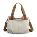 Custom Large Hobo Casual Tote and Shoulder Eco Designer Cotton Canvas Bags