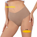 Wholesale Customize LOGO Seamless Women's Underwear Briefs Solid Pattern Waistband Panties