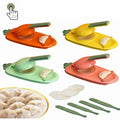 Kitchen Accessories DIY Dumpling Makers Manual Wrapper Making Plastic Mold Dough Pressing Tool Kitchen Cuisine Accesoiries