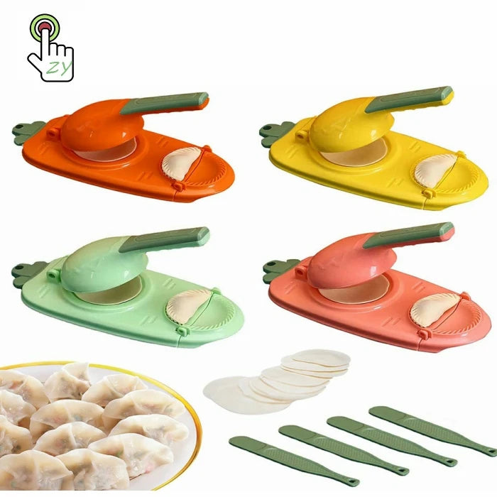 Kitchen Accessories DIY Dumpling Makers Manual Wrapper Making Plastic Mold Dough Pressing Tool Kitchen Cuisine Accesoiries