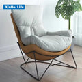 Luxury Single Recliner Sofa hotel chair modern nordic chaise lounge chair