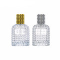 Arabic Perfume Atomizer 50ml Pineapple Shape Aluminum Glass Refillable Empty Perfume Spray Bottle