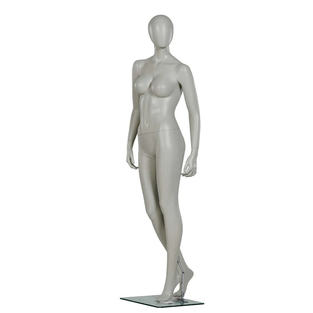 Full Body Fiberglass Mannequin for Show Window Clothes Display