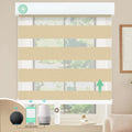Smart Remote Control Home Automatic Waterproof Shades Tuya Google Alexa Compatible Motorized Zebra Blinds Made in China