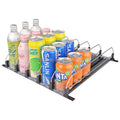 Drink Organizer for Fridge Soda Dispenser Display with Smooth and Fast Pusher