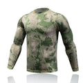 Shero New Type Camouflage Tactical Long Sleeves Tight T-shirt Special  Training Quick-dry T-shirt