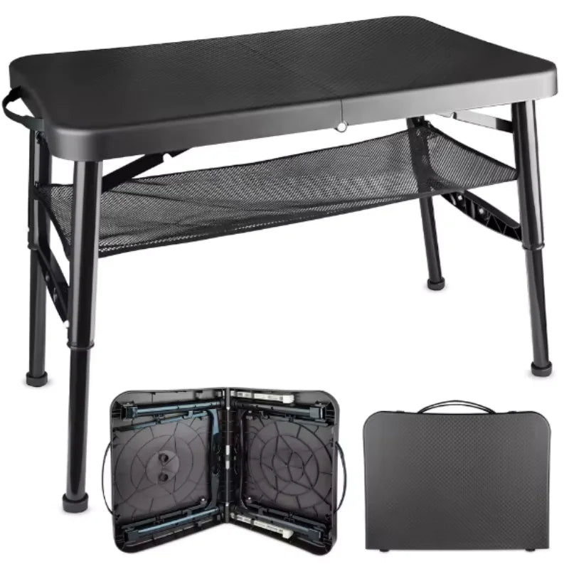 Latest Design Outdoor Portable Telescopic Camping Retractable Foldable Table Adjustable Collapsible Plastic  Outdoor Table