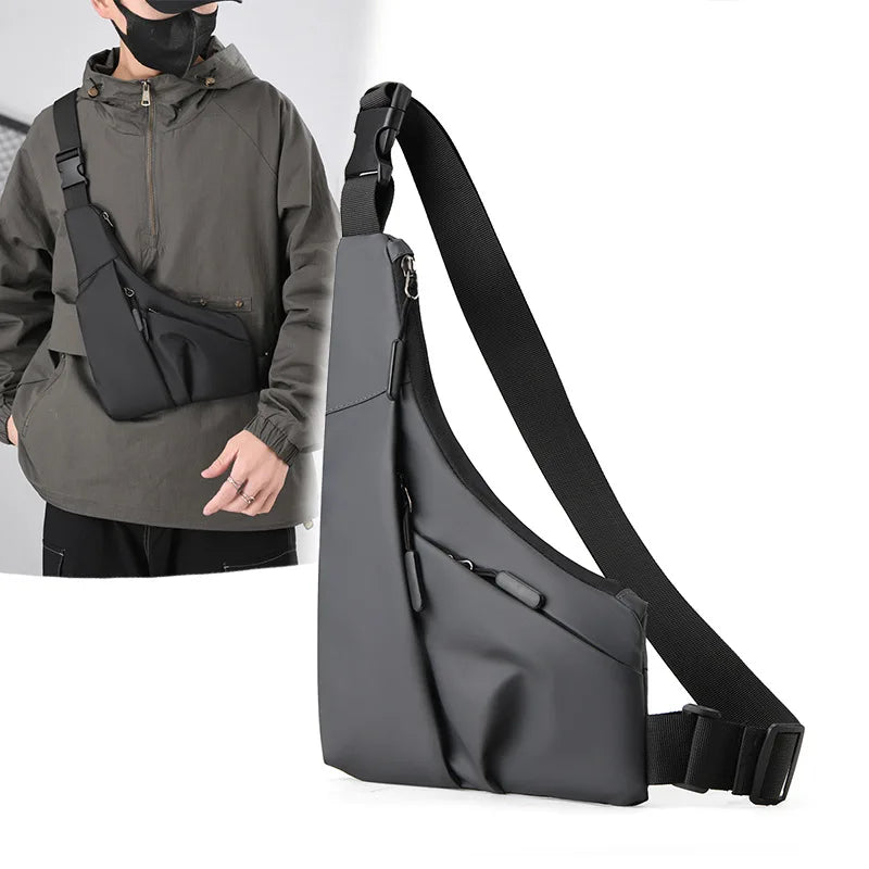 Anti Theft Chest Crossbody Bag Waterproof Shoulder Backpack Sling Bag for Running Hiking Cycling Camping