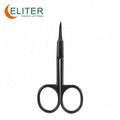 Eliter Hot Sell in Stock Black Stainless Steel Cuticle Scissors Nn Cuticle Curved Nail Scissors Cuticle Scissor Manicure
