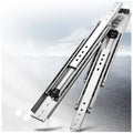 AOLISHENG Industrial Heavy Duty Triple Full Extension Ball Bearing Drawer Slides Telescopic Design High Load Outdoor Bedroom