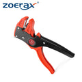 ZOREAX Industrial Grade Automatic Wire Stripper Cutter 2-in-1 Adjustable 10-24 AWG Electrical Cable Cutting Crimping Tool