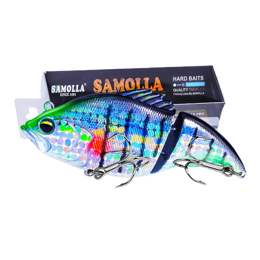 75mm13g 2 Section Jointed  Swim Baits Long Cast Sinking  Saltwater Fishing Lure