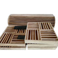 Modern Design Wood Sound Diffuser Noise-Insulating Reflective Materials for Hotel and School 3D Model Design Capable