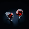 Fashion New Style 925 Sterling Silver Ring High Carbon ZIRCON Diamond Padma Color Jewelry Accessories for Wedding