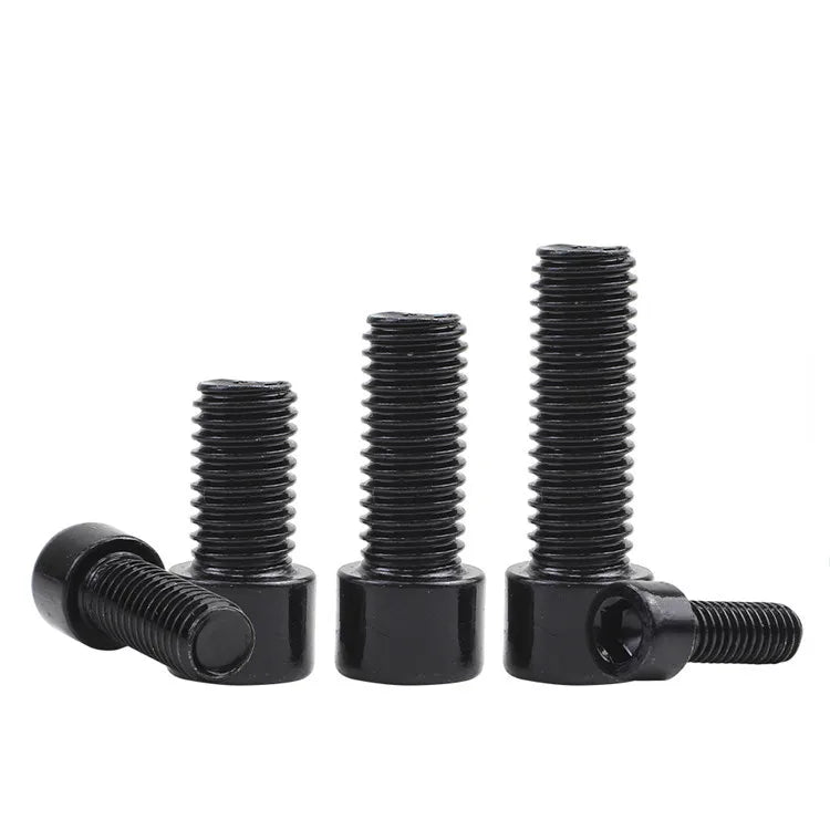 Grade 8.8 Black Carbon Steel Smooth Hex Socket M3 M4 M5 M6 M8 Allen Key Bolts