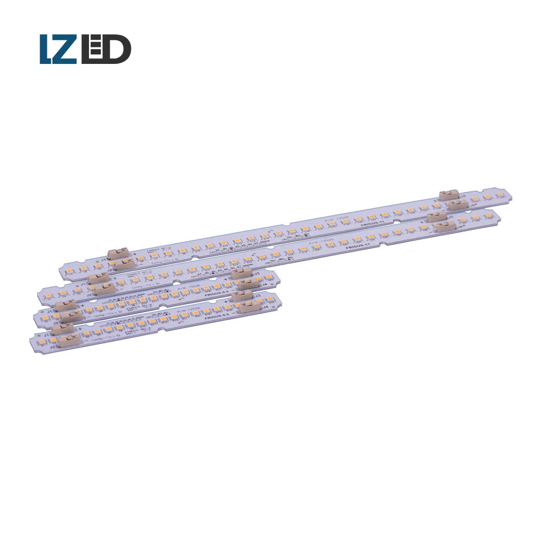 24W 5.5" 11" 22" and 44" Length Custom Aluminum Daisy Linear LED Module with SMD 2835 LED Diodes 5000K Daylight 112 LEDs