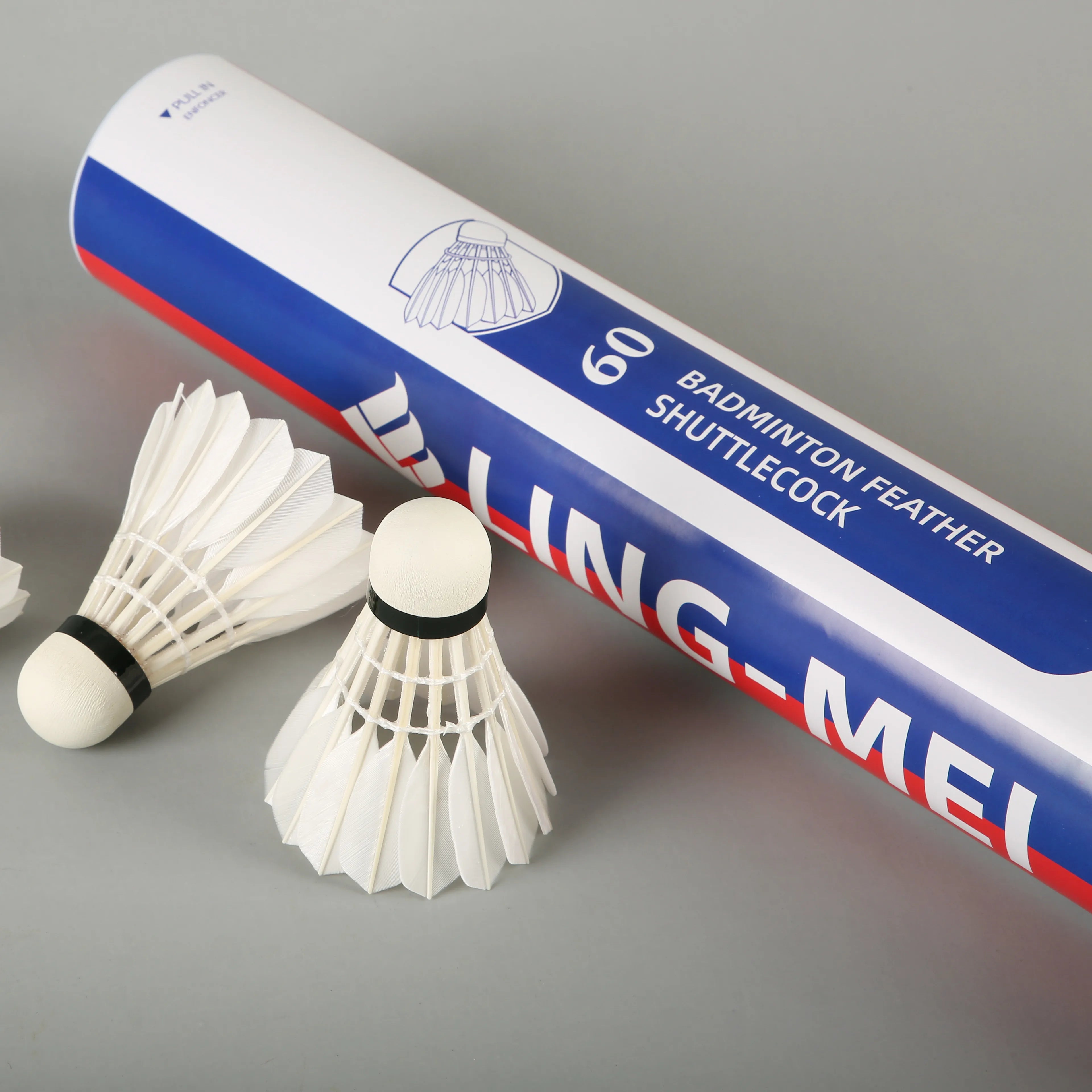 Ling Mei Badminton Shuttlecock in Goose Feather