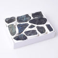 Wholesale Natural Rough Labradorite Stone Raw Quartz Crystal Mineral Specimens Healing Box Crystal Crafts