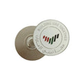Metal Circle Building UAE Together Badge Pin Brooch with Magnet the Next 50 Years Start Here U.A.E. Flag Color the Emirates Map