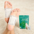 Natural Bamboo Vinegar Foot Pads 2 in 1 Green Tea Improve Sleep Quality OEM ODM Private Label From Factory MegaBDM
