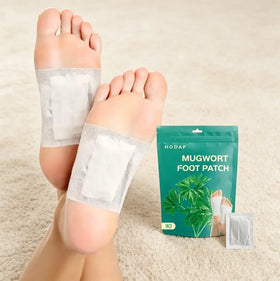 Natural Bamboo Vinegar Foot Pads 2 in 1 Green Tea Improve Sleep Quality OEM ODM Private Label From Factory