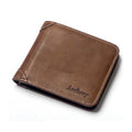 Wholesale Mens Pu Leather Baellerry Branded Slim Purse Small Multi Cards Holders Men's Wallets