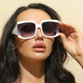 Sunway Eyewear Retro Square Big Frame Oversized Women Sunglasses
