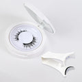 OEM Reusable Handmade Magnetic Synthetic Hair Lashes with Light Weight Quantum Eyelash Applicator No Glue Required