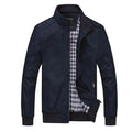 Wholesale Autumn Men's Stand Collar Casual Zipper Cargo Jackets Outdoor Washed Coat Windbreaker Jackets for Men