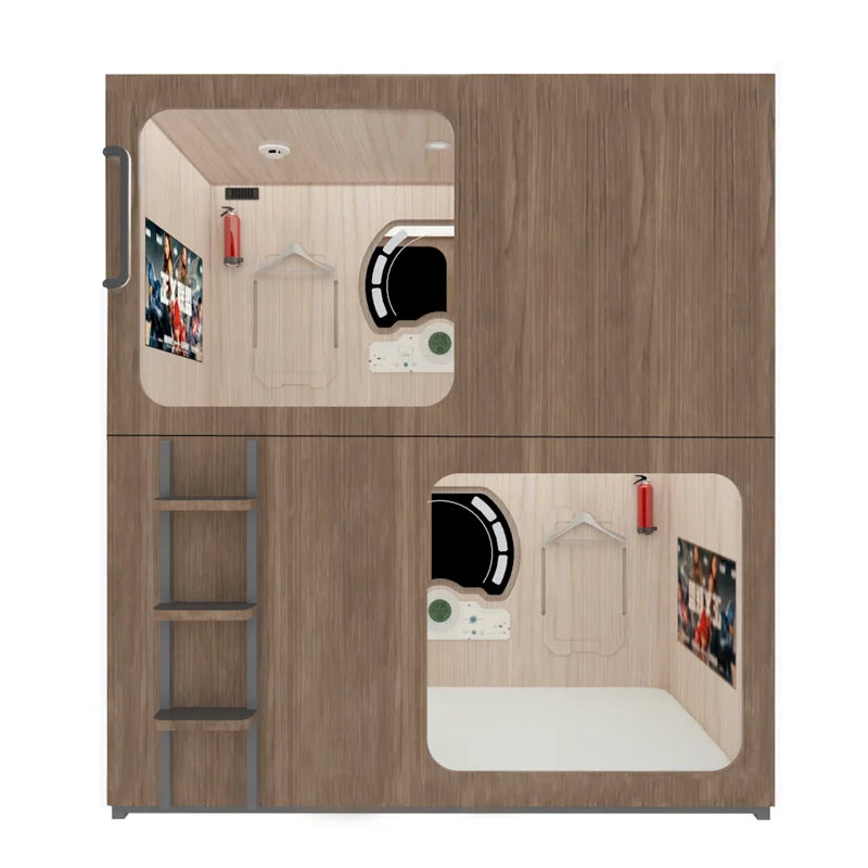 WE Wood Soundproof Sleepbox Furniture for Youth Capsule Bed in Office & Hotel Bedroom Sleep Pods
