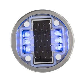 High-End Colored Waterproof LED Solar Aluminum Cat Eye Reflective Road Stud MS127 Traffic Warning Products