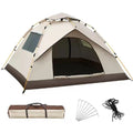 3-4 People Automatic Outdoor Camping Tent Bivy Hiking Instant Setup Portable Fully Automatic Pop up Family Ultralight Tent