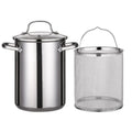 Professional Restaurant Use 304 Stainless Steel Stock Pot Non-Stick Material