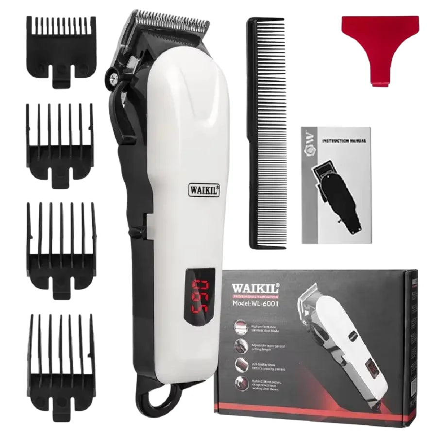 Professional Cordless Barber for Stainless Steel USB Rechargeable Spray Technology English Interface for Men-Household Use