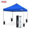 WOQI Wholesale Adjustable Leg Heights Stable and Sturdy Pop up Beach Tent with Carry Bag