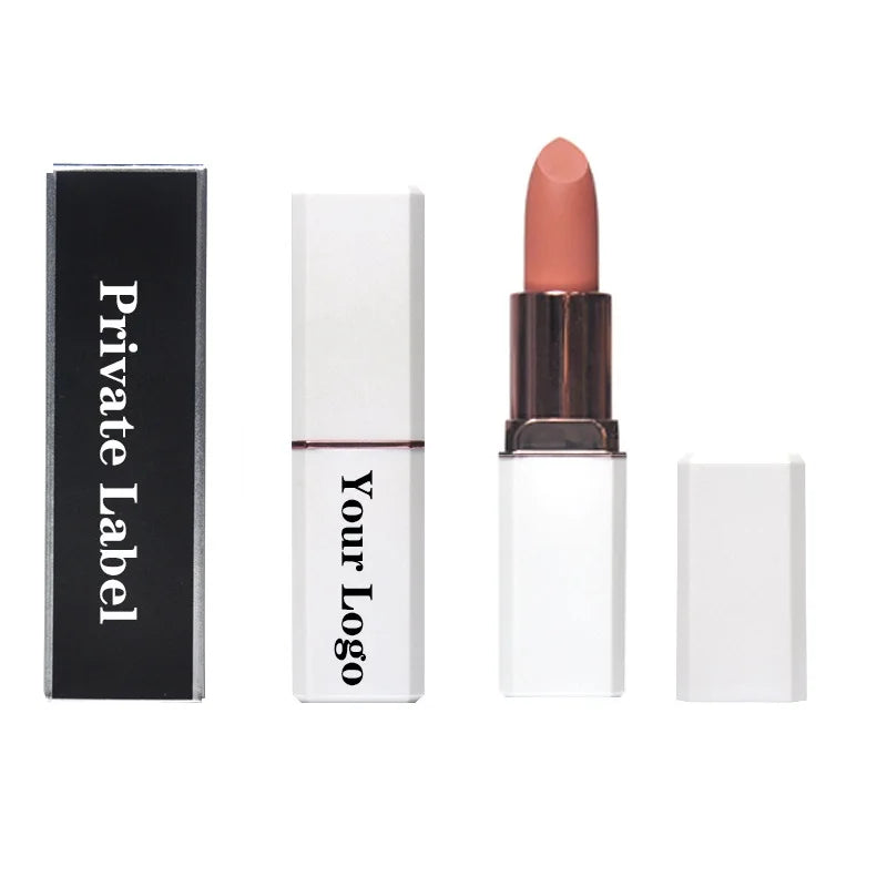 Soft Velvet Lipsticks Logo Customize Brand Matte Private Label Lipstick With High Pigment