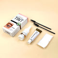 Private Label Henna Eyelash Color Dye Tint Kit Vegan Long Lasting Waterproof Tattoo Eyebrow Tinting Brow Henna