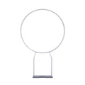 High Quality 5FT Round Circle Stand Aluminum Alloy Round Plinths Display Wall Backdrop for Wedding Events Premium Display Racks