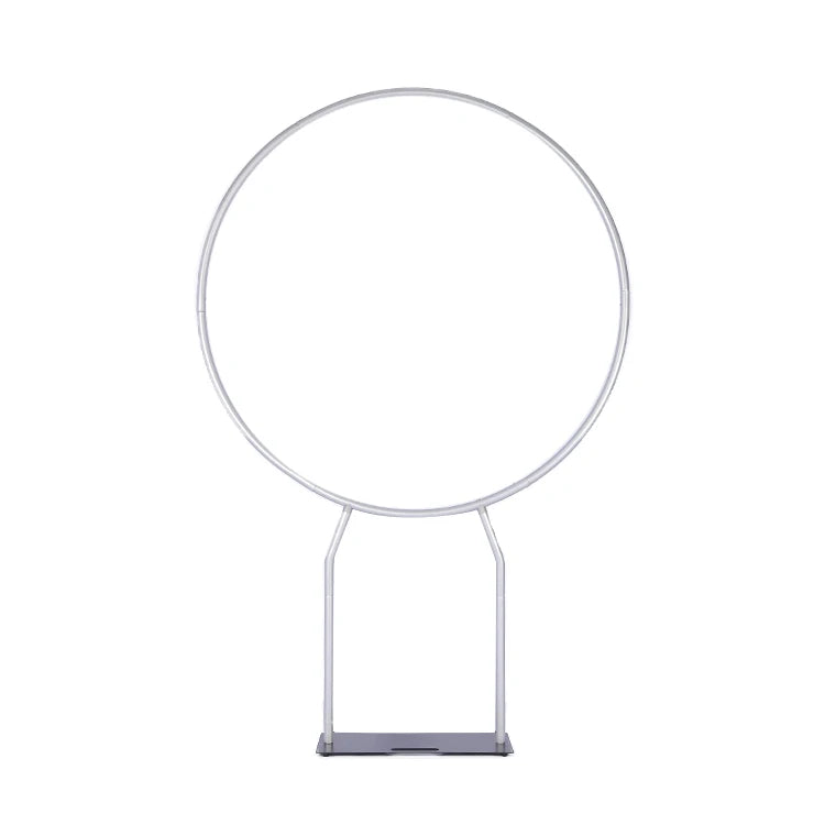 High Quality 5FT Round Circle Stand Aluminum Alloy Round Plinths Display Wall Backdrop for Wedding Events Premium Display Racks