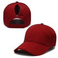 Custom Cotton Ponytail Hat for Women With Custom Logo Sports Caps Wholesale Hebei Shijiazhuang Manufacture Backless Caps