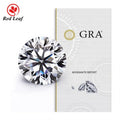 Redleaf Loose Moissanite GRA Moissanite D VVS Mossanite Stone 5mm 6mm 6.5mm 8mm Round Cut Moissanite Diamond MegaBDM