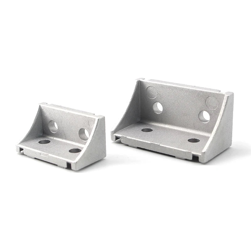 China Manufacturer  1232 3060k 30*60mm 4 Holes Inside Aluminum  Corner Brackets for  Extrusion Profile Make Door and Window