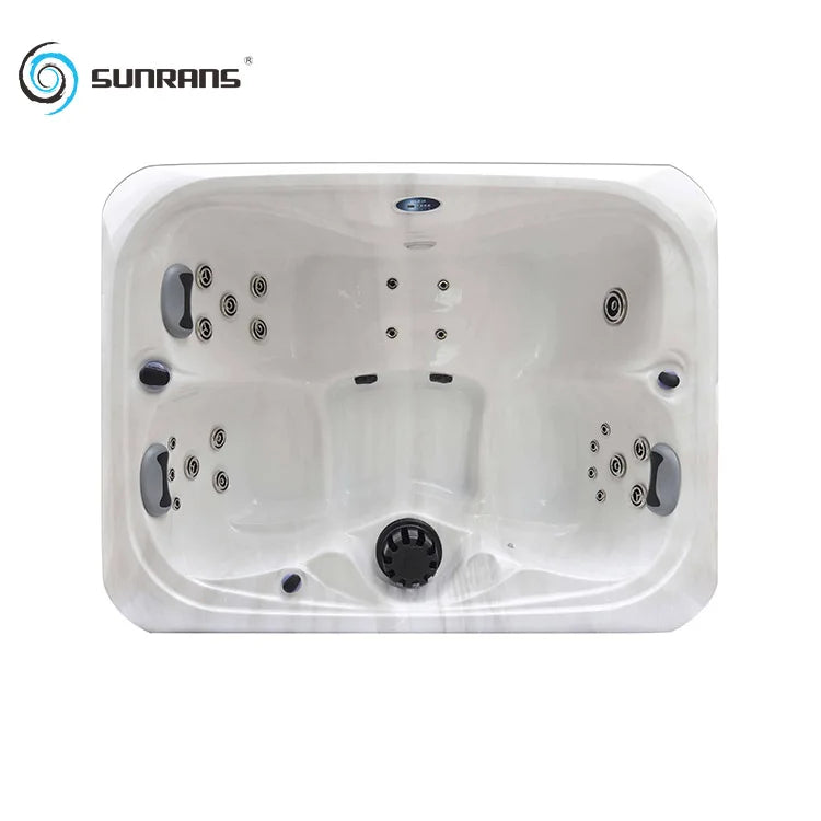 Sunrans 3 Person SR808C Cheap Acrylic Bath Tub Hydro Hot Massage Spa Tub