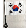 14x21cm Polyester Custom Printing Bicycle Flag Handlebar South Korea Flag  For Outdoor Cycling Decoration